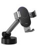  Зображення Тримач автомобільний Baseus Simplism Gravity Car Mount Holder Silver (SUYL-JY0S) 