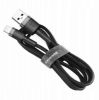  Зображення Дата кабель USB 2.0 AM to Lightning 3.0m 2.0A grey-black Baseus (CALKLF-RG1) 