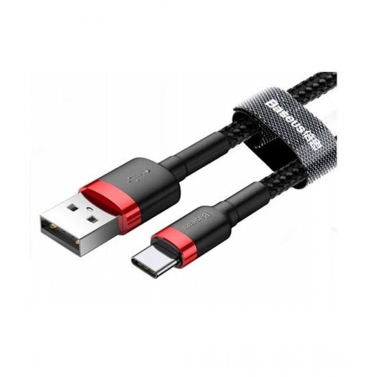  Зображення Кабель USB2.0 AM-Type-C M, 0.5 м, (20V/3A), (60W) Червоний-Чорний, CATKLF-A9 Baseus 