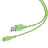  Зображення Кабель Baseus Colourful USB-Lightning, 2.4A, 1.2м Green (CALDC-06) 