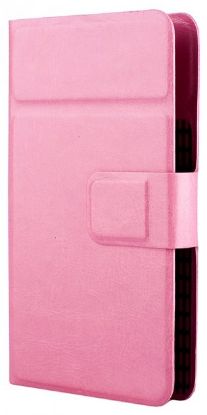  Зображення Універсальний чохол-книжка Vellini Smart Book 4.2"-4.8" Pink (215389) 