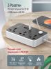  Зображення Фильтр СolorWay 3 розетки/4USB (Type-C PD20W + 3USB QC3.0) Black 2M 