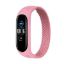  Зображення Ремінець до фітнес браслета BeCover Elastic Nylon Style для Xiaomi Mi Smart Band 5/6 (Size M) Pink (706152) 