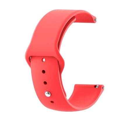  Зображення Силіконовий ремінець BeCover для Xiaomi iMi KW66/Mi Watch Color/Haylou LS01/Watch S1 Active Red (706348) 