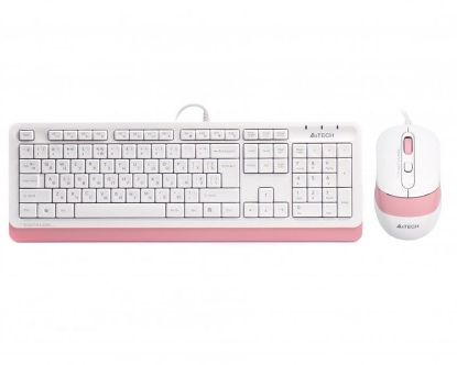  Зображення Комплект A4-Tech Fstyler F1010 USB Pink 