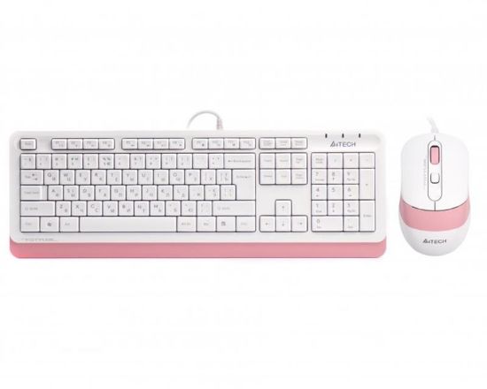  Зображення Комплект A4-Tech Fstyler F1010 USB Pink 