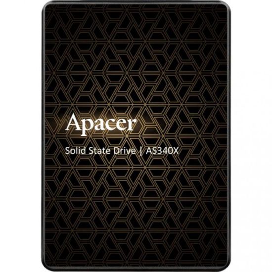  Зображення Твердотільний диск 2.5"  120GB Apacer AS340X   3D NAND, SATA 3 (AP120GAS340XC-1)) 