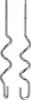  Зображення Міксер Gorenje ручний, 550Вт, насадки -4 вінчика + блендер, турборежим, білий 