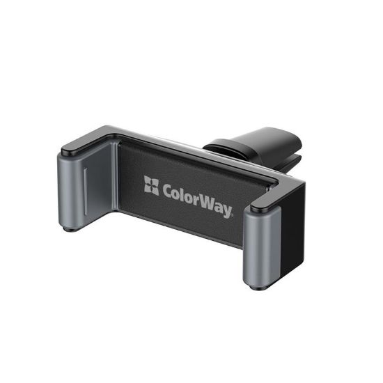  Зображення Автомобільний тримач СolorWay для телефона Clamp Holder Black 