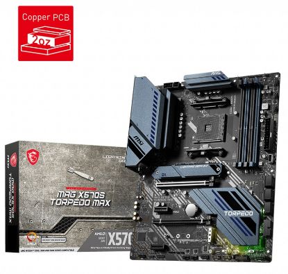  Зображення Материнська плата MSI MAG X570S Torpedo Max Socket AM4 