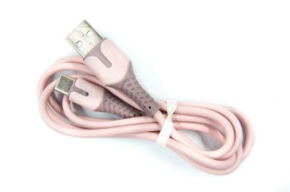  Зображення Дата кабель USB 2.0 AM to Type-C 1.0m pink Dengos (PLS-TC-IND-SOFT-ROSE) 