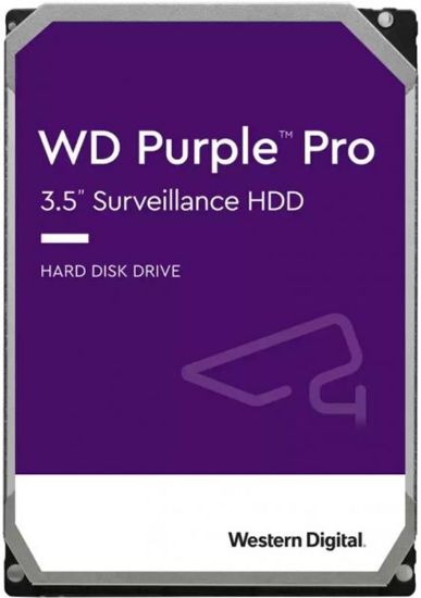  Зображення Жорсткий диск WD  8TB 3.5" 7200 256MB SATA Purple Pro Surveillance 