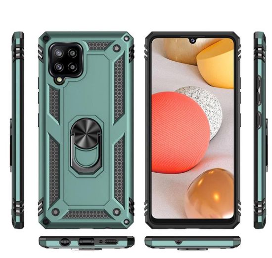  Зображення Чохол-накладка BeCover Military для Samsung Galaxy A22 SM-A225/M32 SM-M325 Dark Green (706639) 