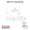  Зображення Витяжка кухонна Perfelli BISP 6773 BL 1100 LED Strip 