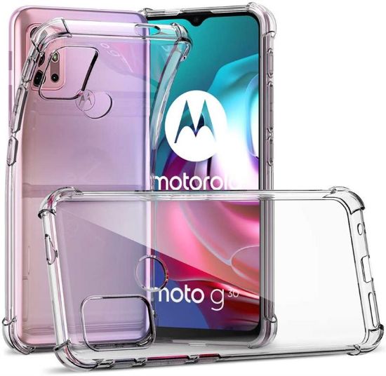  Зображення Чохол до мобільного телефона BeCover Anti-Shock Motorola Moto G10 / G30 Clear (706675) 