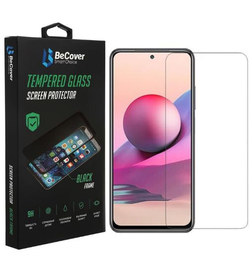  Зображення Захисне скло BeCover для Xiaomi Redmi Note 10 5G Crystal Clear Glass (706685) 