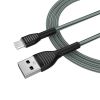  Зображення Кабель 1m USB 2.0 (AM/Micro USB) ColorWay (CW-CBUM041-GR) (braided cloth) 3.0А Grey 