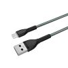  Зображення Кабель 1m USB 2.0 (AM/Micro USB) ColorWay (CW-CBUM041-GR) (braided cloth) 3.0А Grey 