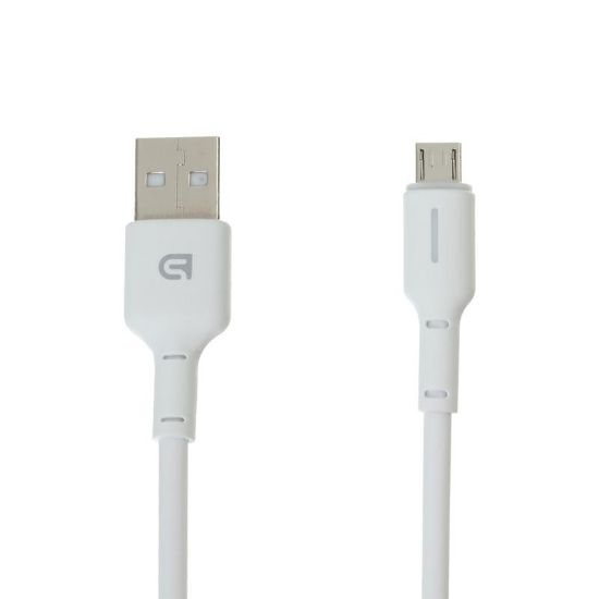  Зображення Кабель Armorstandart AR12 USB-microUSB, 3А, 1м, White (ARM59529) 