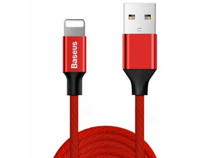  Зображення Кабель Baseus Yiven USB-Lightning 1.5A, 3м Red (CALYW-C09) 