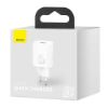  Зображення Зарядний пристрій Baseus Super Si Quick Charger 1C 20W EU White (CCSUP-B02) 