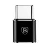  Зображення Адаптер Baseus USB-C-microUSB Black (CAMOTG-01) 