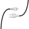  Зображення Кабель 1m USB 2.0 / Lightning Colorway (CW-CBUL046-BK) (head metal) 2.4А Black 