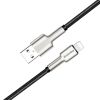  Зображення Кабель 1m USB 2.0 / Lightning Colorway (CW-CBUL046-BK) (head metal) 2.4А Black 