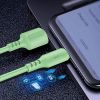  Зображення Кабель 1m USB 2.0 / Lightning Colorway (CW-CBUL042-GR) (soft silicone) 2.4А Green 