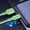  Зображення Кабель 1m USB 2.0 (AM/Micro USB (5 pin) Colorway (CW-CBUM042-GR) 2,4А soft silicone зелений 