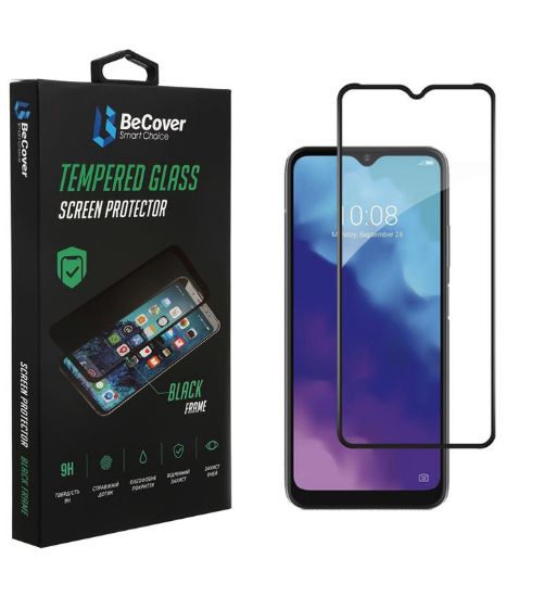  Зображення Скло захисне BeCover ZTE Blade V30 Vita Black (706915) 