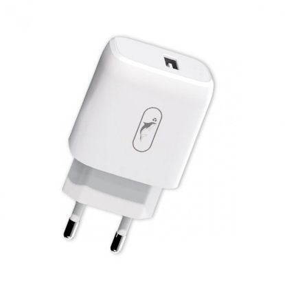  Зображення Зарядний пристрій SkyDolphin SC22E (1USB, 2.1A) White (MZP-000157) 