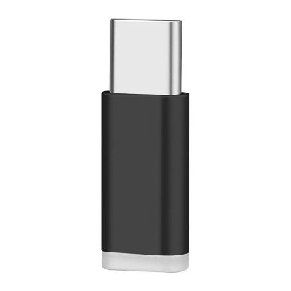  Зображення Адаптер XoKo AC-010 microUSB-USB Type-C Black (XK-AC010-BK) 