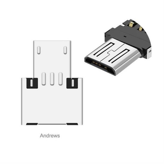  Зображення Адаптер XoKo AC-055 USB-microUSB Silver (XK-AC055-SL) 