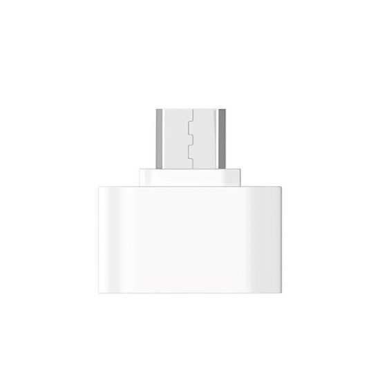  Зображення Адаптер XoKo AC-050 USB-microUSB White (XK-AC050-WH) 