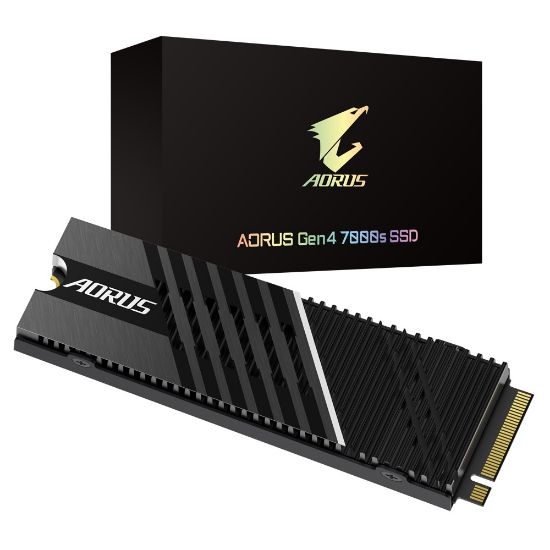  Зображення Накопичувач SSD 2TB Gigabyte Aorus Gen4 7000s M.2 PCIe 4.0 x4 3D TLC (GP-AG70S2TB) 