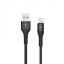  Зображення Кабель SkyDolphin S05L TPE Frost Line USB - Lightning 1м, Black (USB-000549) 