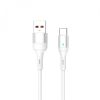  Зображення Кабель SkyDolphin S06T LED Smart Power USB - Type-C 1м, White (USB-000556) 