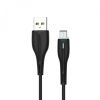  Зображення Кабель SkyDolphin S48V USB - microUSB 1м, Black (USB-000426) 