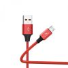  Зображення Кабель SkyDolphin S55V Neylon USB - microUSB 1м, Red (USB-000439) 