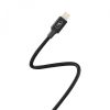  Зображення Кабель SkyDolphin S55L Neylon USB - Lightning 1м, Black (USB-000434) 