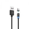  Зображення Кабель SkyDolphin S59V Magnetic USB - мicroUSB 1м, Black (USB-000442) 