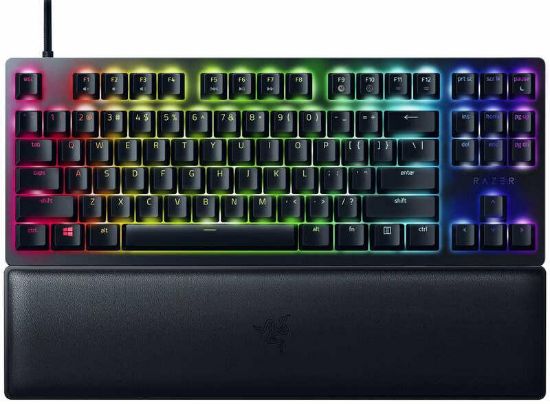  Зображення Клавіатура ігрова Razer Huntsman V2 Tenkeyless Purple Switch USB RU Black 