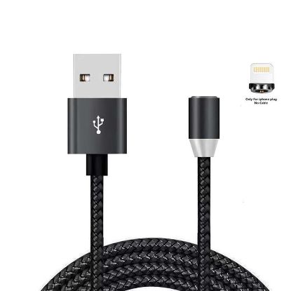  Зображення Кабель XoKo SC-355i Magneto USB-Lightning, 1.2м Black (SC-355i MGNT-BK) 