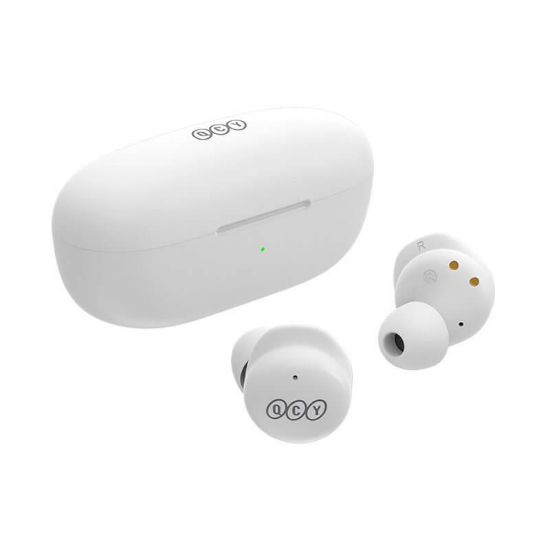  Зображення Bluetooth-гарнітура QCY T17 White_ 