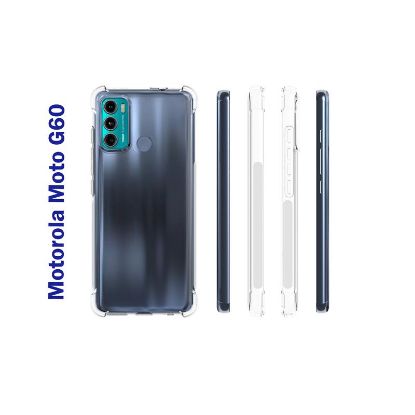  Зображення Чохол до мобільного телефона BeCover Anti-Shock Motorola Moto G60 Clear (706962) 