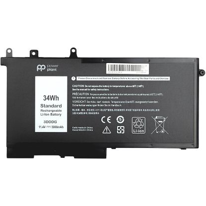  Зображення Акумулятор до ноутбука DELL Latitude E5580 (3DDDG) 11.4V 3000mAh PowerPlant (NB441259) 