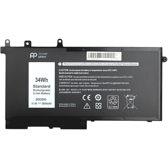  Зображення Акумулятор до ноутбука DELL Latitude E5580 (3DDDG) 11.4V 3000mAh PowerPlant (NB441259) 