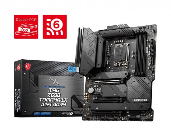  Зображення Материнська плата MSI MAG Z690 Tomahawk WiFi DDR4 Socket 1700 