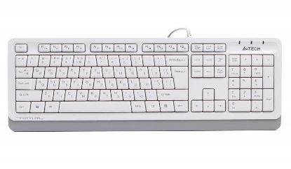  Зображення Клавіатура A4-Tech Fstyler FKS10 White 